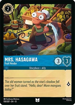 Mrs. Hasagawa - Fruit Vendor (150/207) - Attack of the Vine