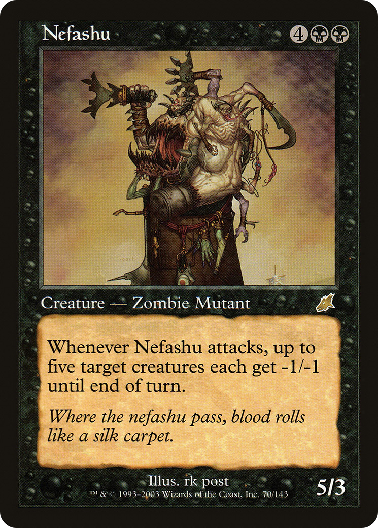 Nefashu (SCG-070) [Scourge] Foil
