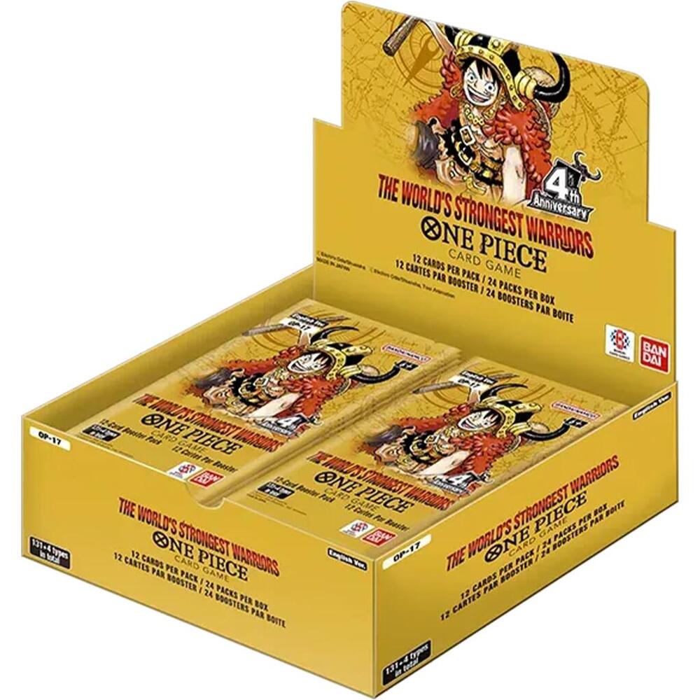 OP-17 - The World'd Strongest Warriors - Booster Box (One Per-Person Per-Day)