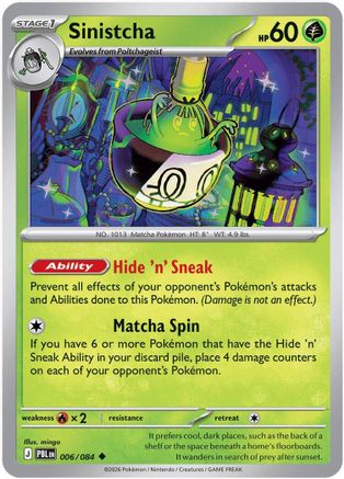 Sinistcha (006/084) [ME05 Pitch Black] - Uncommon