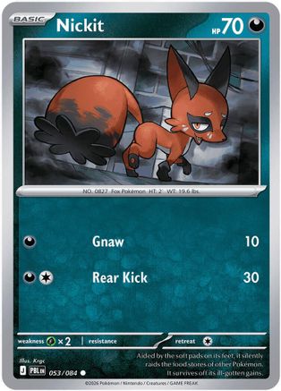 Nickit (053/084) [ME05 Pitch Black] Reverse Holofoil - Common