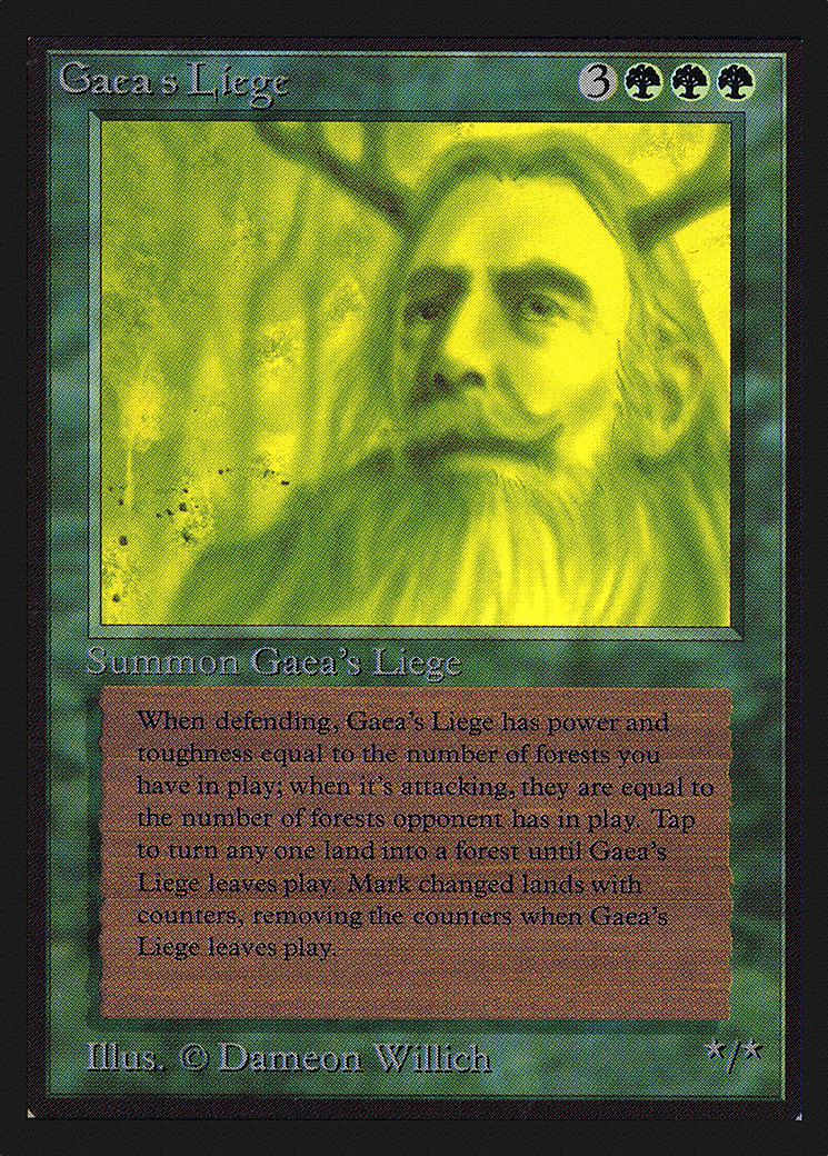 Gaea's Liege (IE) [Intl. Collectors' Edition]
