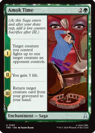 Amok Time (TRK-183) [Star Trek] Foil