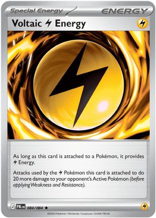 Voltaic Lightning Energy (Non-Holo) (084/084) [Deck Exclusives] - Rare
