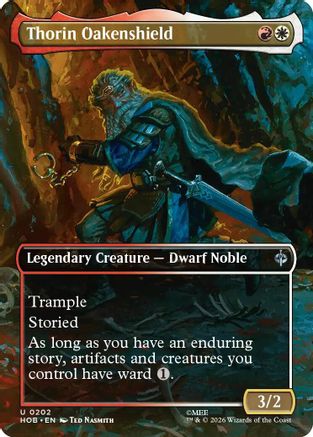 Thorin Oakenshield (Borderless) (HOB-202) [The Hobbit]