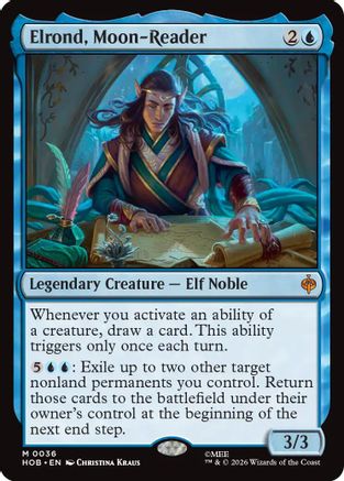 Elrond, Moon-Reader (HOB-036) [The Hobbit]