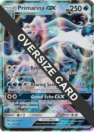 Primarina GX (042/149) [Jumbo Cards] Holofoil - Ultra Rare
