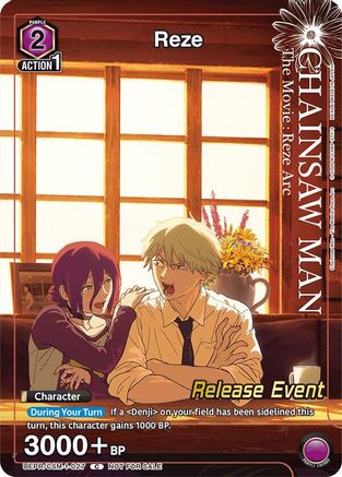 Reze (Release Event Participant) (UEPR/CSM-1-027) - UE22BT CHAINSAW MAN Release Event