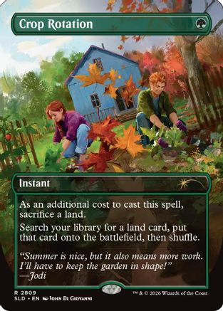 Crop Rotation (SLD-2809) [Secret Lair Drop Series] Foil