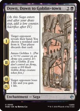 Down, Down to Goblin-town (HOB-065) [The Hobbit]