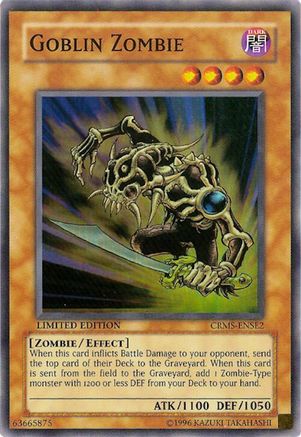 Goblin Zombie (Super Rare) (CRMS-ENSE2) - Crimson Crisis Limited