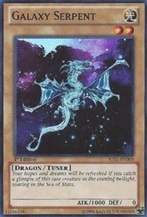 Galaxy Serpent (Super Rare) (JOTL-EN000) - Judgment of the Light 1st Edition