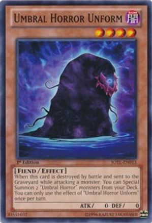 Umbral Horror Unform (Common) (JOTL-EN013) - Judgment of the Light 1st Edition