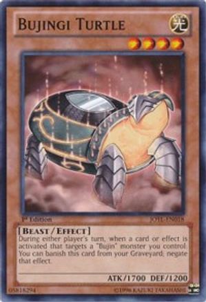 Bujingi Turtle (Common) (JOTL-EN018) - Judgment of the Light 1st Edition