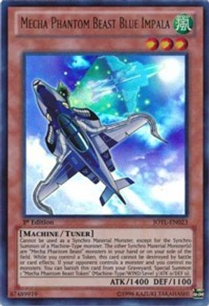 Mecha Phantom Beast Blue Impala (Ultra Rare) (JOTL-EN023) - Judgment of the Light Unlimited
