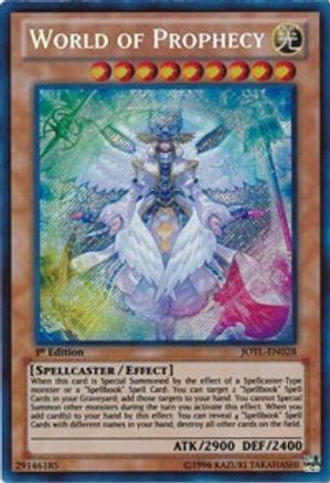 World of Prophecy (Secret Rare) (JOTL-EN028) - Judgment of the Light Unlimited