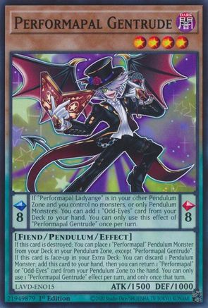 Performapal Gentrude (Common) (LAVD-ENO15) - Legendary Arc-V Decks 1st Edition