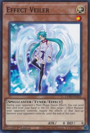 Effect Veiler (LAVD-ENL01) (Common) (LAVD-ENL01) - Legendary Arc-V Decks 1st Edition