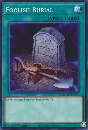 Foolish Burial (Common) (LAVD-ENL15) - Legendary Arc-V Decks 1st Edition