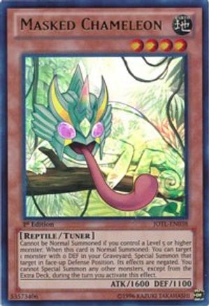 Masked Chameleon (Ultra Rare) (JOTL-EN038) - Judgment of the Light Unlimited