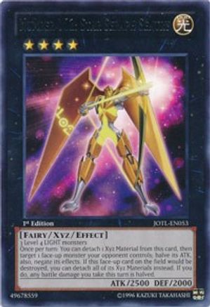 Number 102: Star Seraph Sentry (Rare) (JOTL-EN053) - Judgment of the Light Unlimited