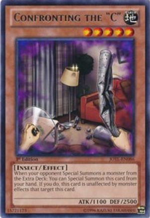 Confronting the "C" (Rare) (JOTL-EN086) - Judgment of the Light 1st Edition