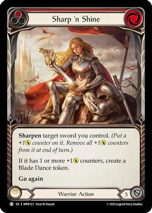 Sharp 'n Shine (Red) (MPW123) - Mastery Pack Warrior