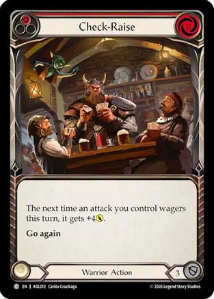 Check-Raise (Red) (AOL012) - Armory Deck: Olympia