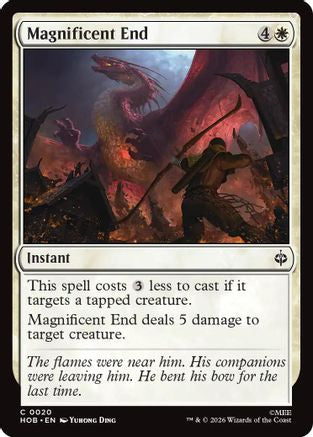 Magnificent End (HOB-020) [The Hobbit] Foil