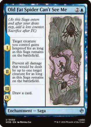 Old Fat Spider Can't See Me (HOB-050) [The Hobbit]