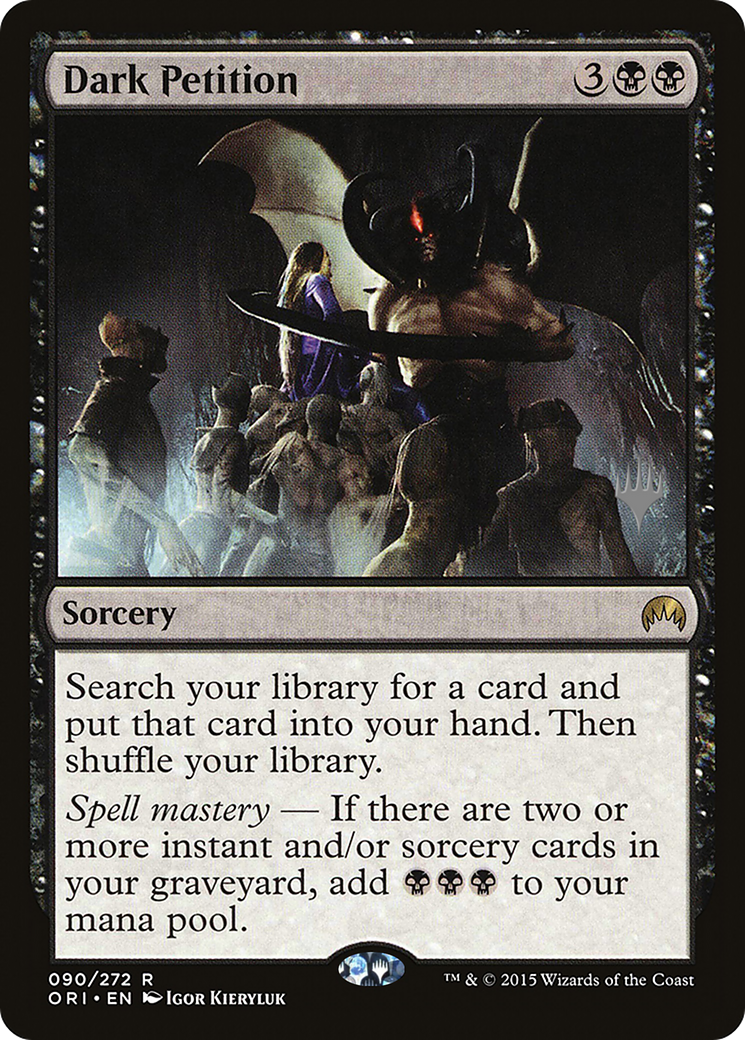 Dark Petition (PPKHM-090) [Promo Pack: Magic Origins Promos] Foil