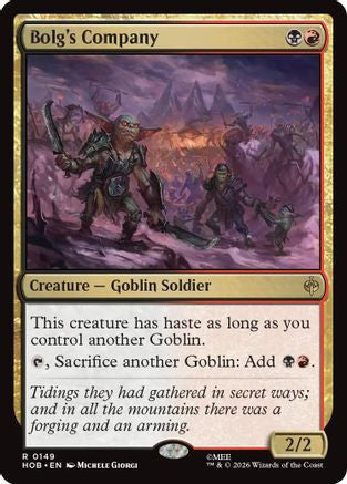 Bolg's Company (HOB-149) [The Hobbit]