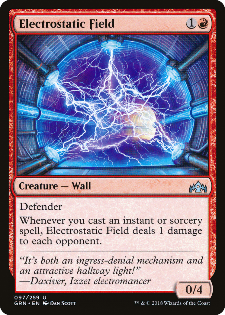 Electrostatic Field (GRN-097) [Guilds of Ravnica]