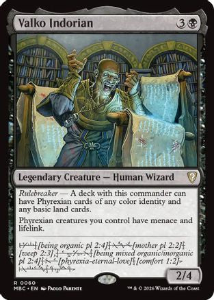 Valko Indorian (060) [Mystery Booster Commander Edition] Foil