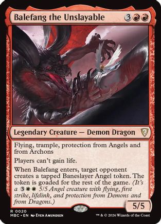 Balefang the Unslayable (020) [Mystery Booster Commander Edition]