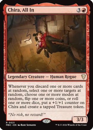Chira, All In (021) [Mystery Booster Commander Edition] Foil
