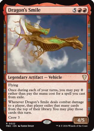Dragon's Smile (022) [Mystery Booster Commander Edition] Foil