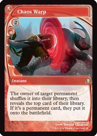 Chaos Warp (Future Sight) (072) [Mystery Booster Commander Edition]