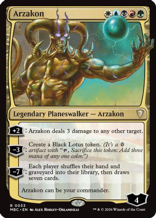 Arzakon (033) [Mystery Booster Commander Edition] Foil