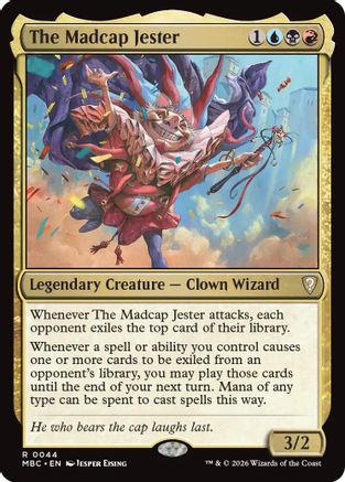 The Madcap Jester (044) [Mystery Booster Commander Edition]