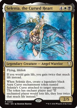 Selenia, the Cursed Heart (050) [Mystery Booster Commander Edition] Foil