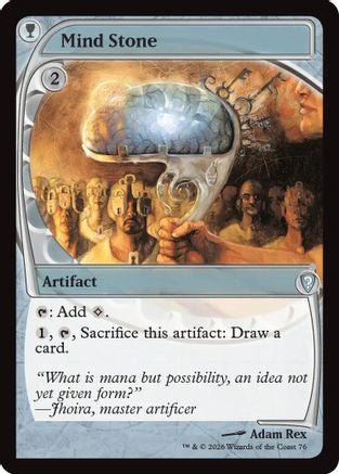 Mind Stone (Future Sight) (076) [Mystery Booster Commander Edition] Foil