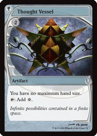Thought Vessel (Future Sight) (078) [Mystery Booster Commander Edition]