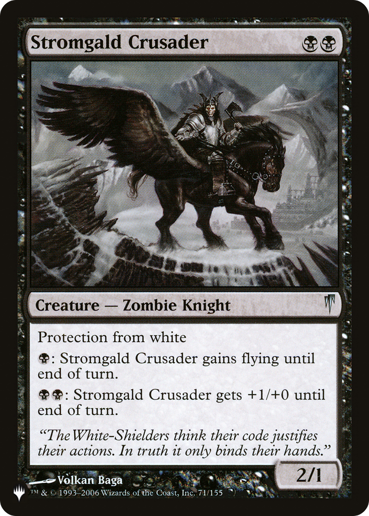 Stromgald Crusader (LIST-71/155) [The List]
