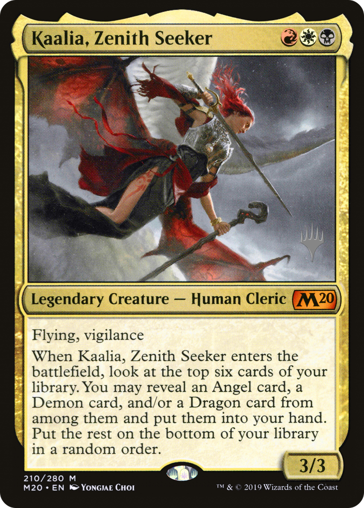 Kaalia, Zenith Seeker (PPM20-210) [Promo Pack: Core Set 2020 Promos]