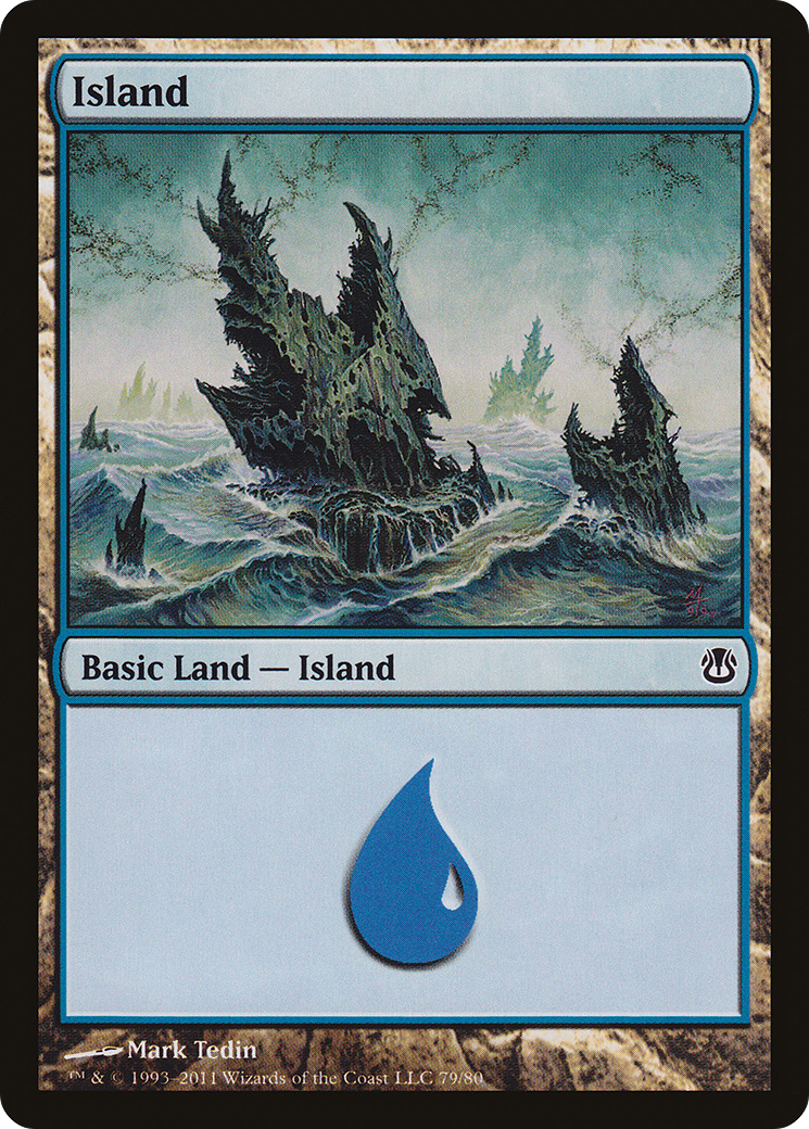 Island (DDH-079) [Duel Decks: Ajani vs. Nicol Bolas]