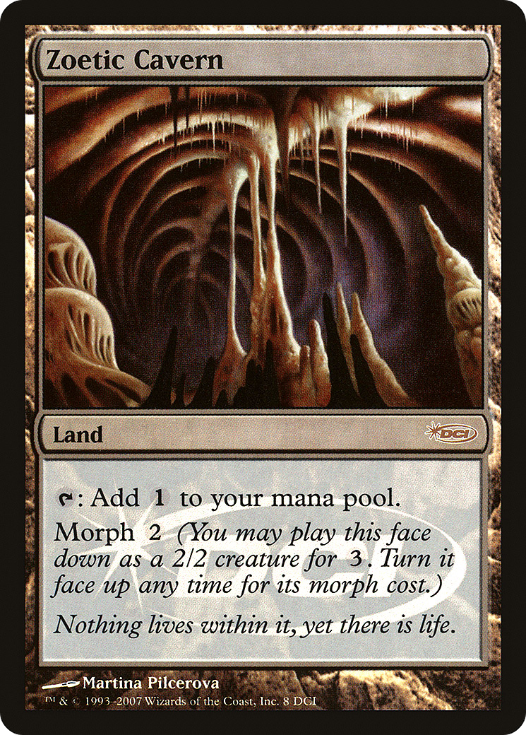 Zoetic Cavern (WPN-008) [DCI Promos] Foil
