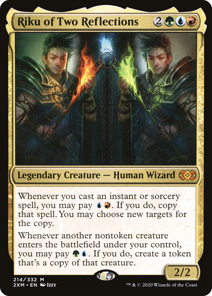 Riku of Two Reflections (2XM-214) [Double Masters] Foil