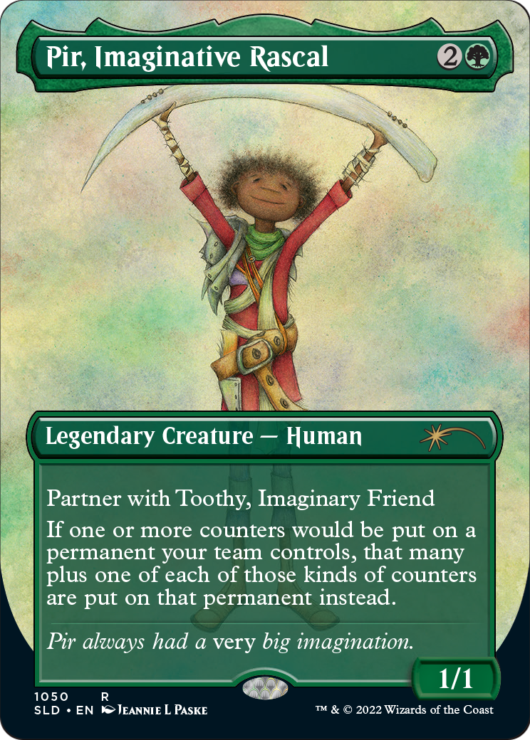 Pir, Imaginative Rascal (Borderless) (SLD-1050) [Secret Lair Drop]