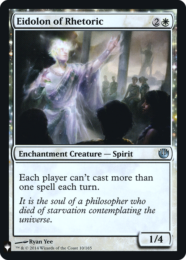 Eidolon of Rhetoric (LIST-010) [The List] Foil